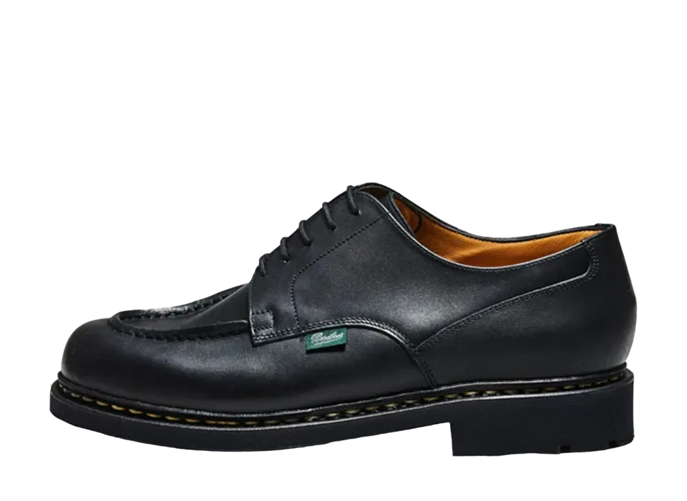 Paraboot Chambord "Noir" Upper Calf Leather Tex Sole