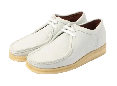Padmore&Barnes Shrink Leather Shoes Shrink Leather "White"