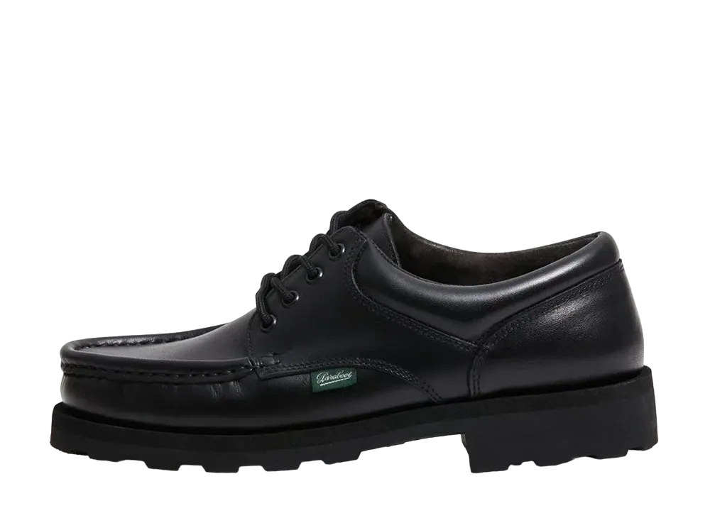 Paraboot Thiers "Noir" Upper Calf Leather Rocade Sole