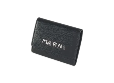 MARNI Leather Key Holder "Black"