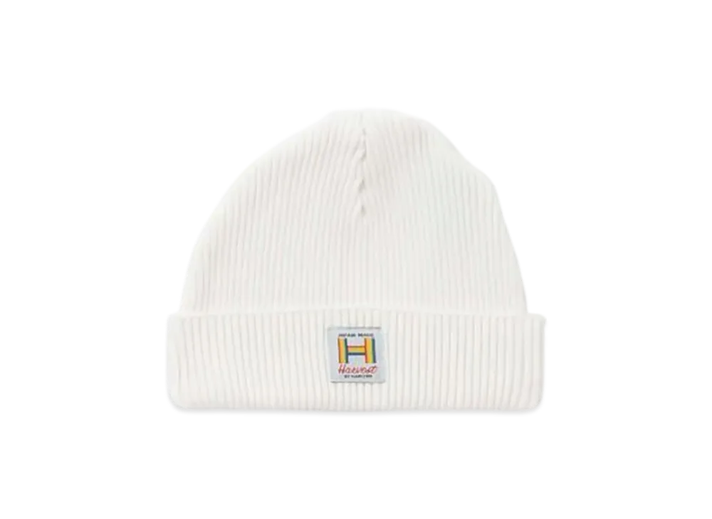 Perfect Ribs Rib Beanie Cap "White"