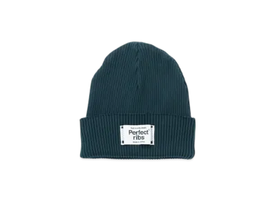 Perfect Ribs Rib Beanie Cap "Charcoal Green"