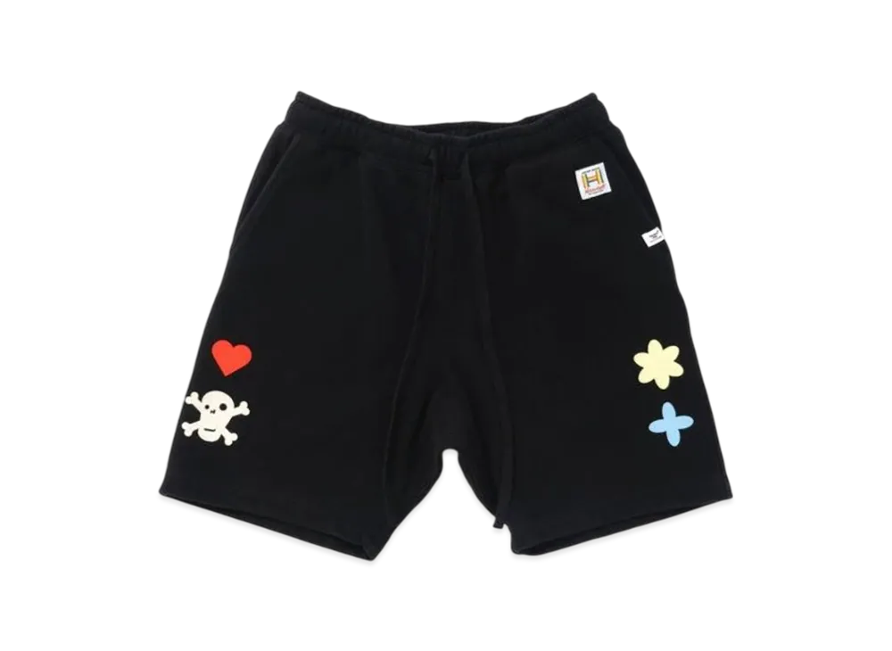 Perfect Ribs x Haroshi Basic Sweat Short Pants "Black"