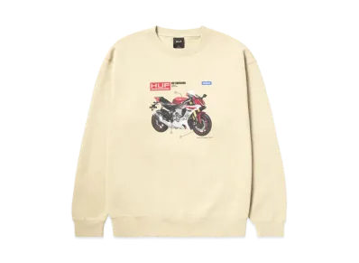 HUF 420 CC Crewneck "Stone"