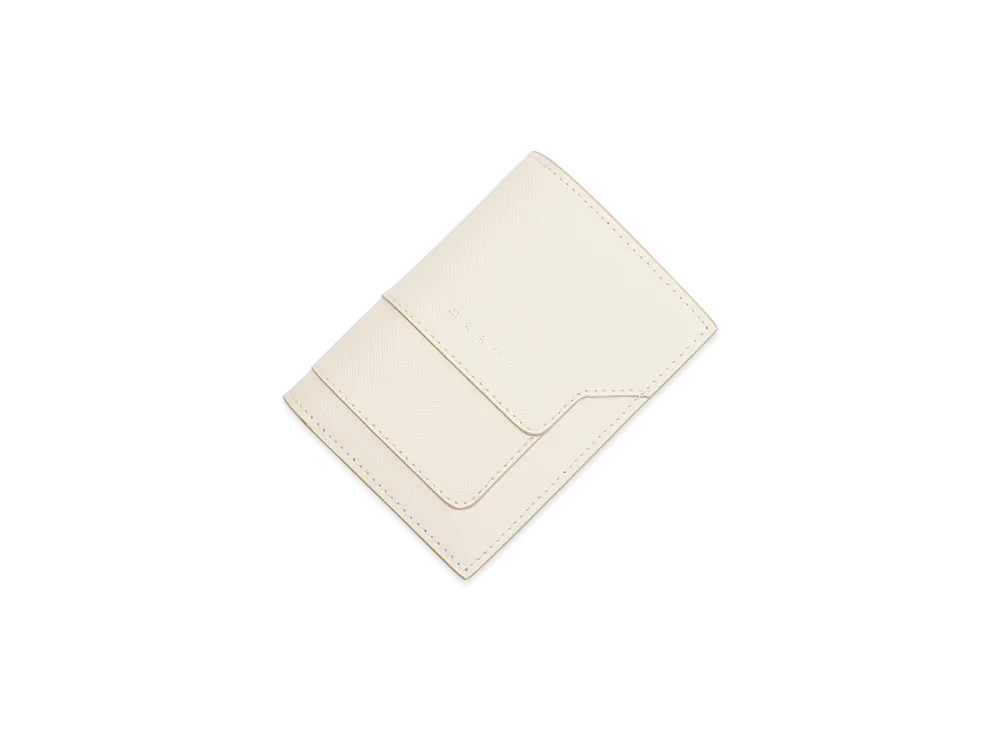 MARNI Billfold W/Coinpurse "Talc"