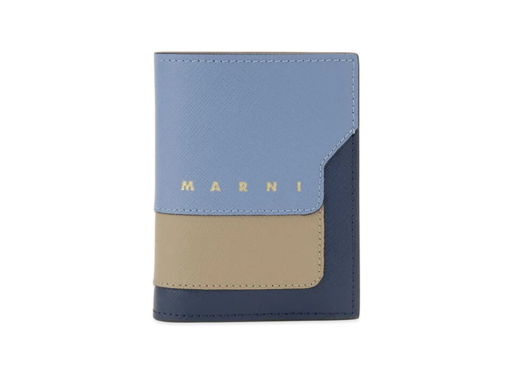 MARNI Bi-fold Wallet "Blue"
