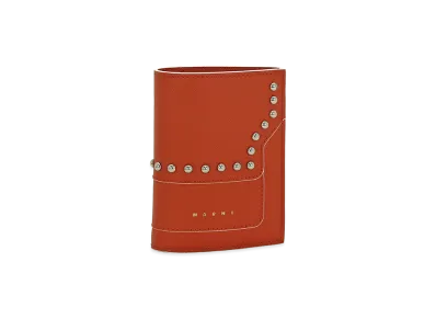 MARNI Women's Bi-Fold Wallet "Brick"