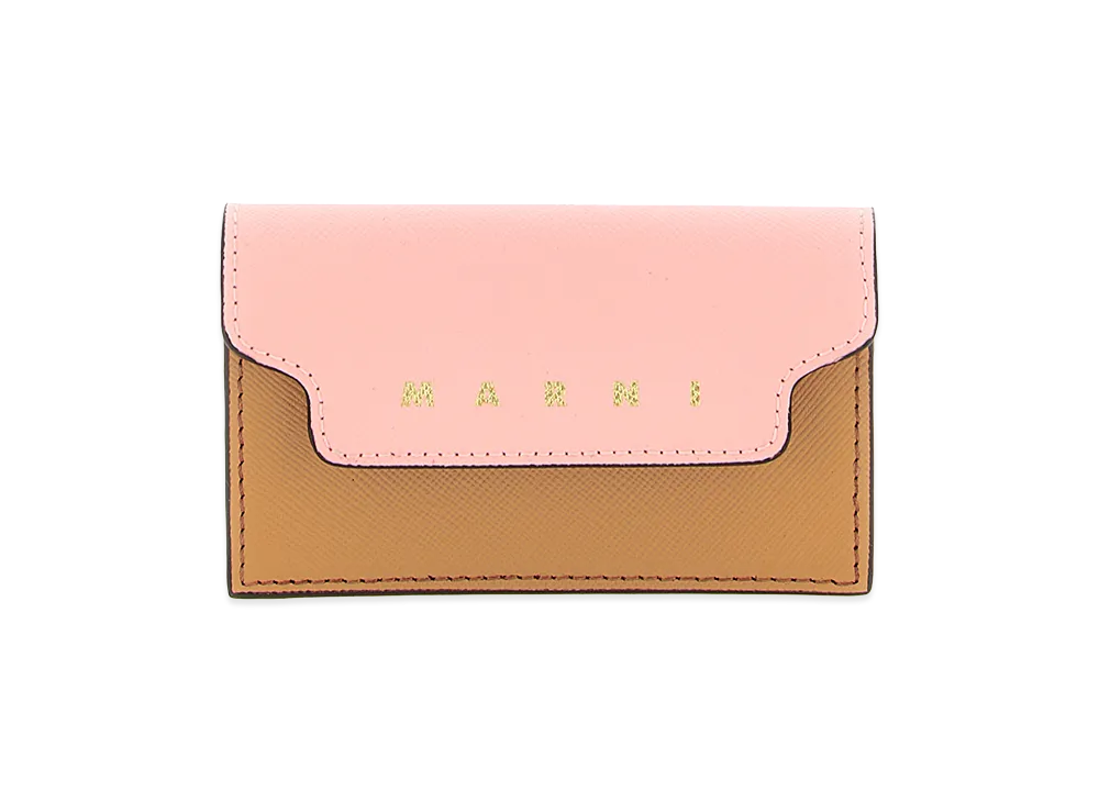 MARNI Women's Logo Business Card Holder "Multicolor"