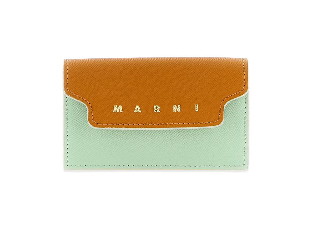 MARNI Women's Logo Business Card Holder "Multicolor"