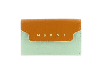 MARNI Women's Logo Business Card Holder "Multicolor"