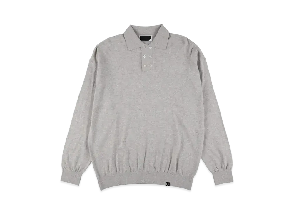 PHINGERIN DOUBLE POLO ダークグレー PHINGERIN / DOUBLE POLO 通販 正規代理店