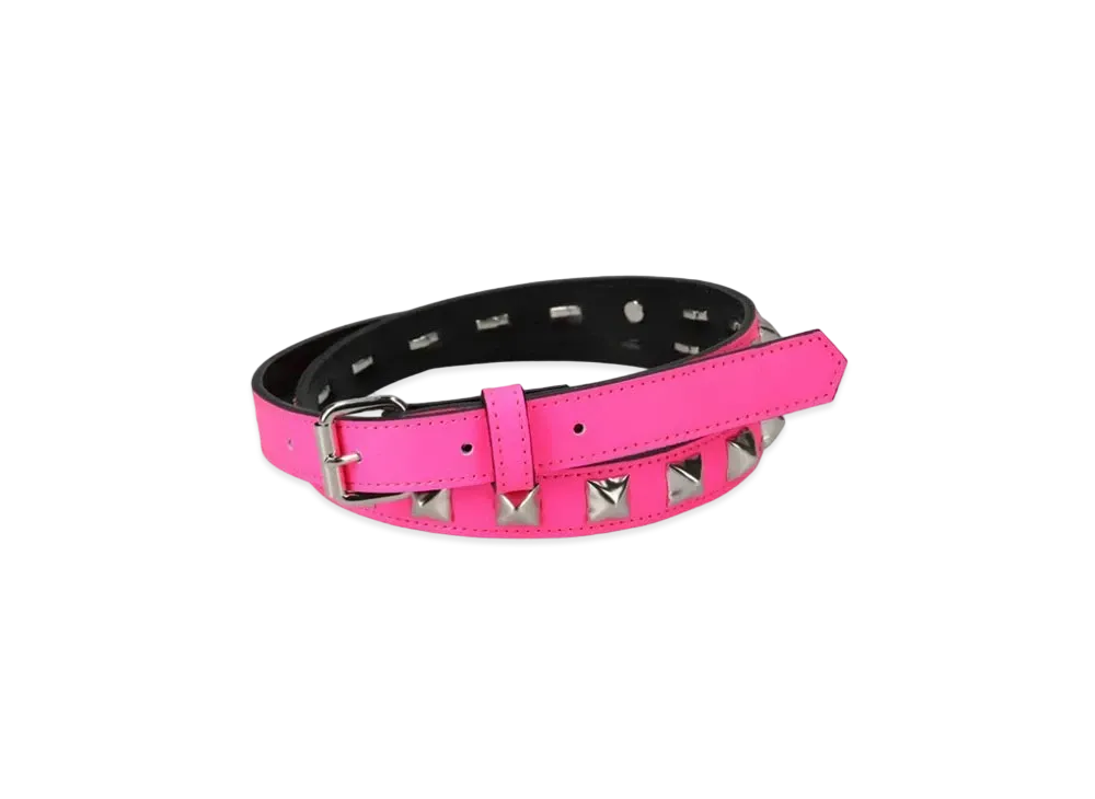 PHINGERIN Half Studs Belt "Pink"
