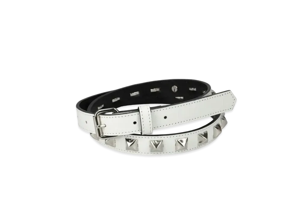 PHINGERIN Half Studs Belt "White"