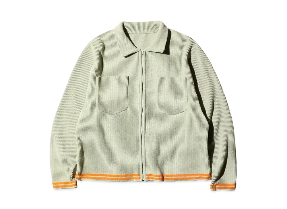 PHINGERIN Cordy Knit Jacket "Mint Green" PD-241-KN-011