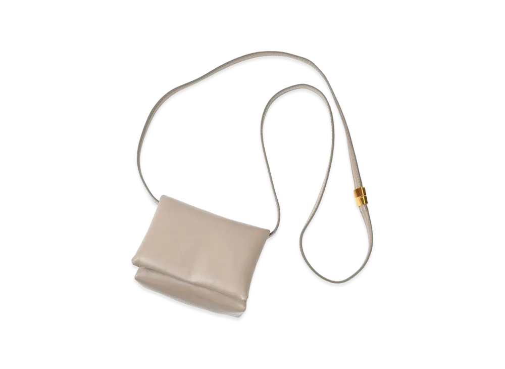 MARNI Women's Prisma Mini Pouch Shoulder Bag "Beige"
