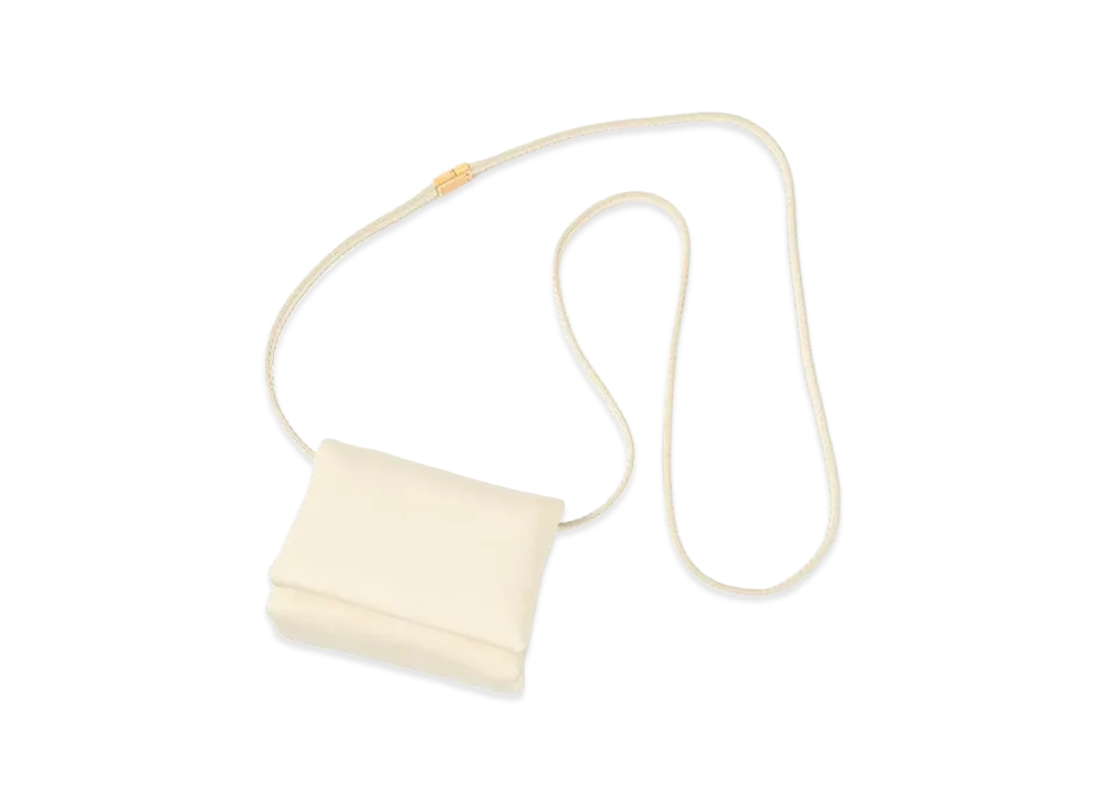 MARNI Women's Prisma Mini Pouch Shoulder Bag "White"