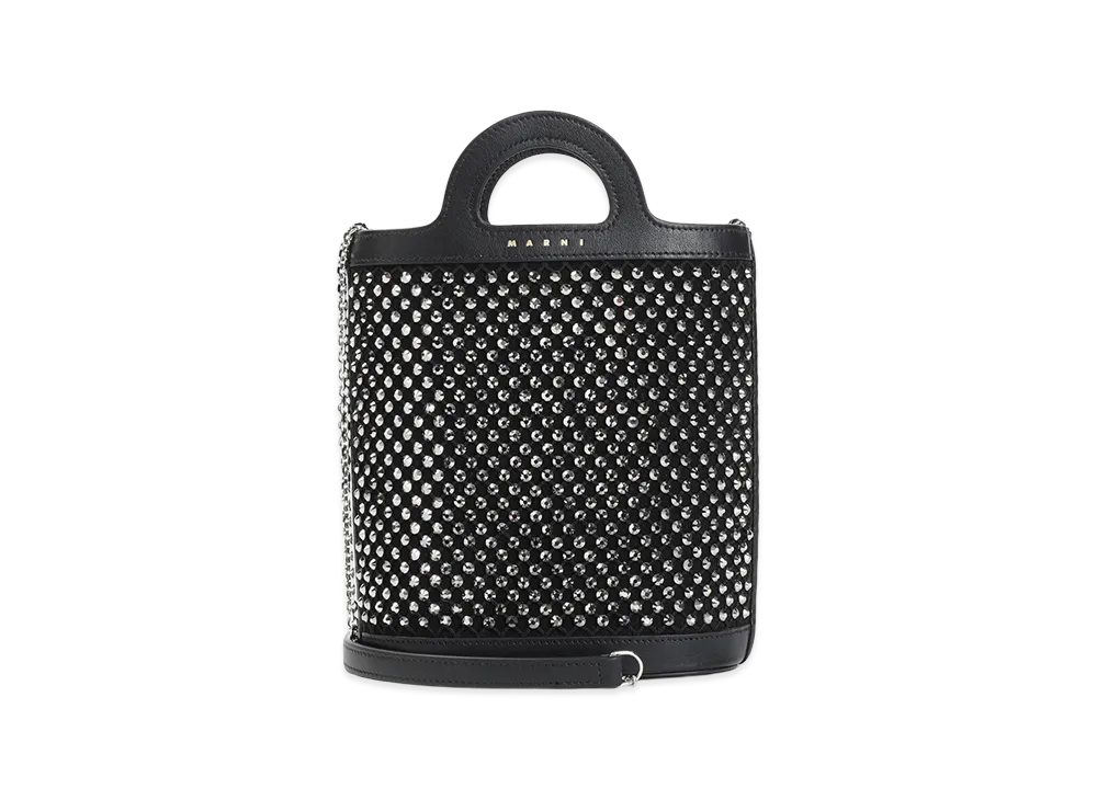 MARNI Women's Tropicalia Nano Bucket Bag "Black"