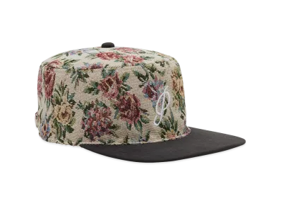 POINTLESS JOURNEY Flower Pillbox Cap "Ivory"