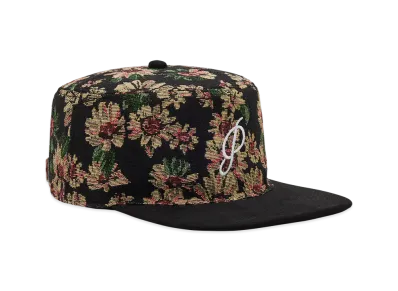 POINTLESS JOURNEY Flower Pillbox Cap "Black"