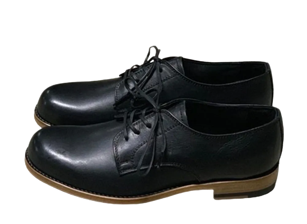 ARCOLLETTA PADRONE Derby Plain Toe Shoes STUDIOUS Exclusive "Black"