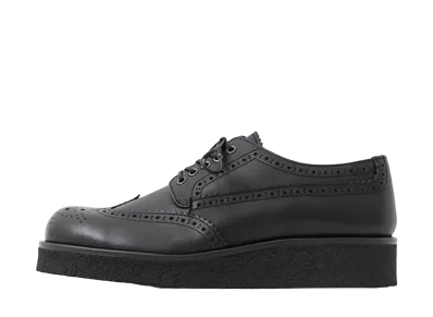 ARCOLLETTA PADRONE Rubber Sole Wing Tip Shoes STUDIOUS Exclusive "Black"