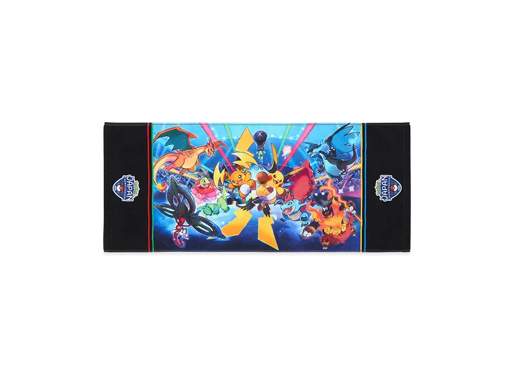 Pokemon Japan Championships 2026 PJCS2026 Commemoration Face Towel "Black"