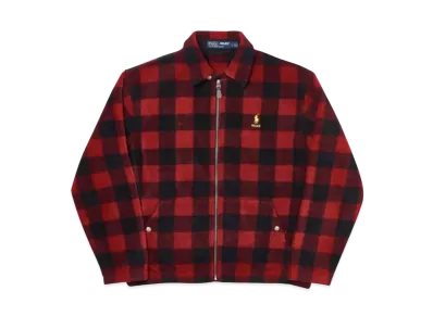 PALACE / Ralph Lauren Polar Fleece Harrington "Red"