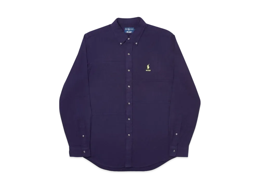 PALACE / Ralph Lauren BD Shirt Pieced Flannel "Purple"