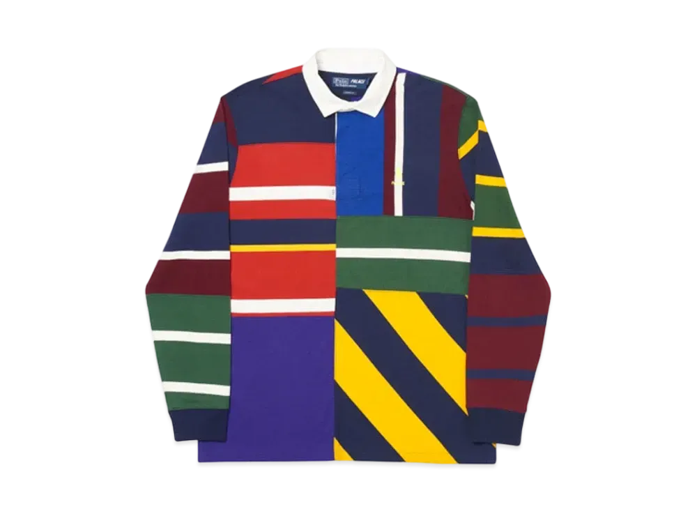 PALACE / Ralph Lauren Pieced Rugby "Multi"