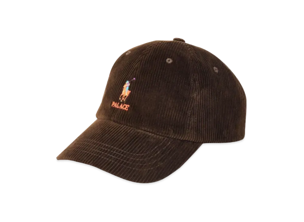 PALACE / Ralph Lauren Corduroy Classic Polo Cap "Brown"