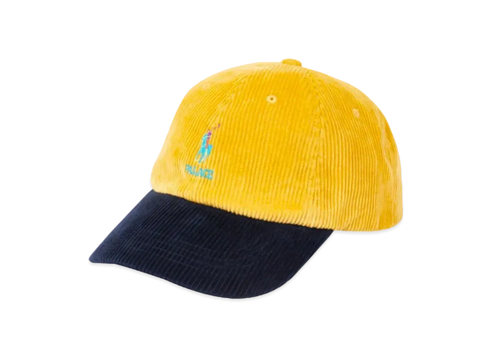 PALACE / Ralph Lauren Corduroy Classic Polo Cap "Yellow"