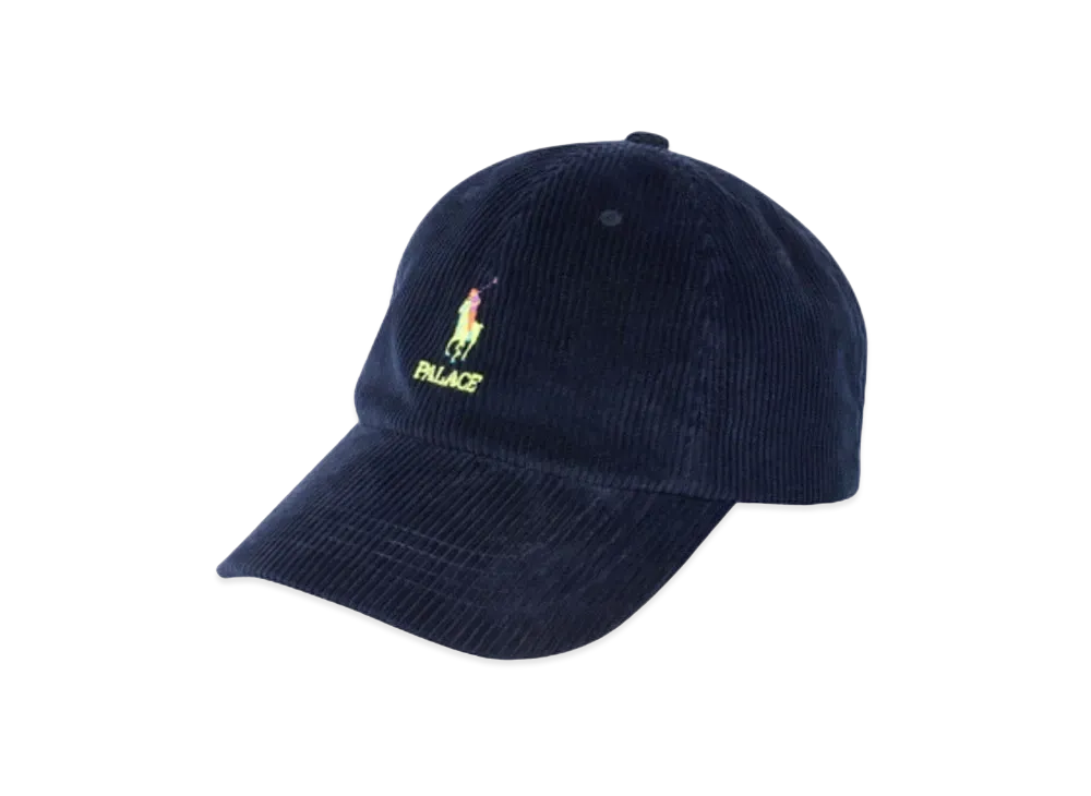 PALACE / Ralph Lauren Corduroy Classic Polo Cap "Navy"