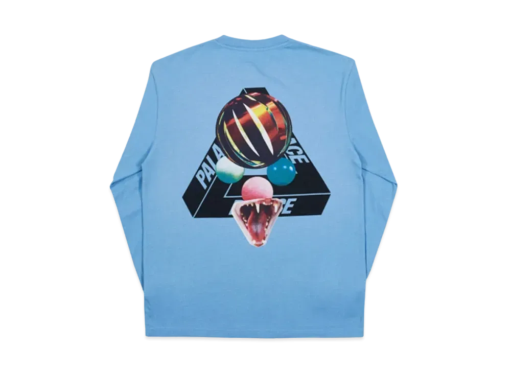 パレス サンズ ファーグ ロングスリーブ Tシャツ "ブルー"