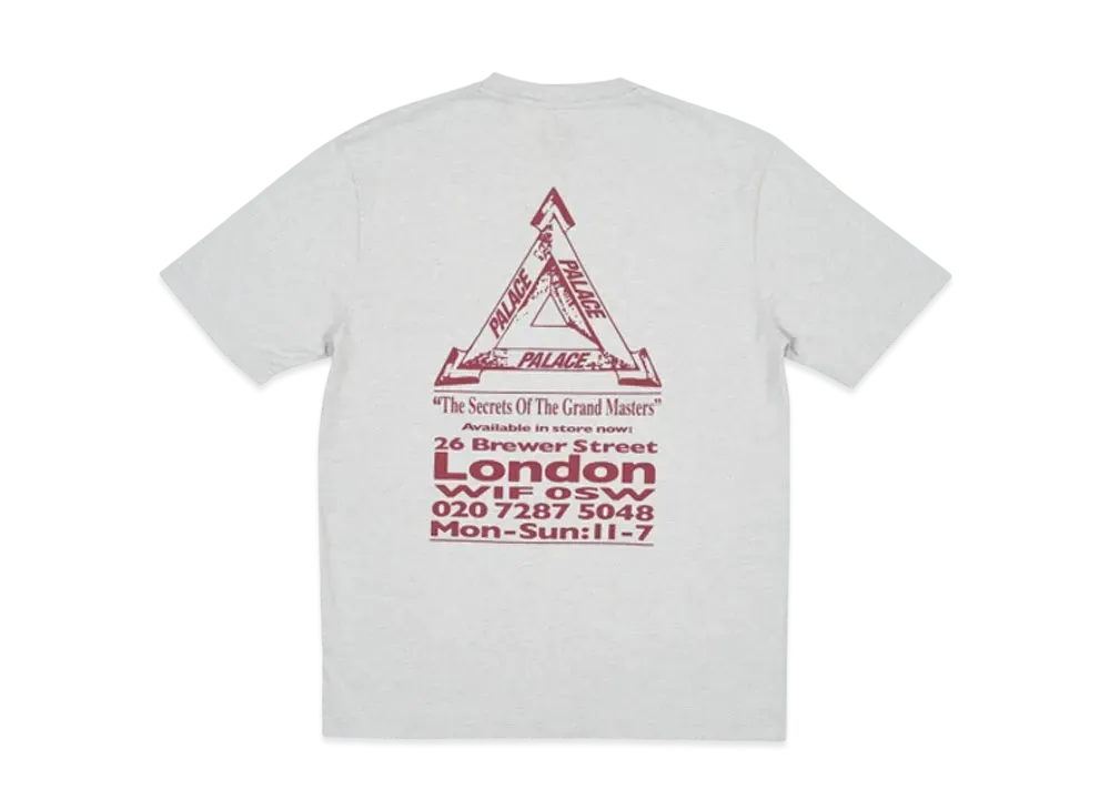 PALACE Grand Master T-Shirt "Grey"