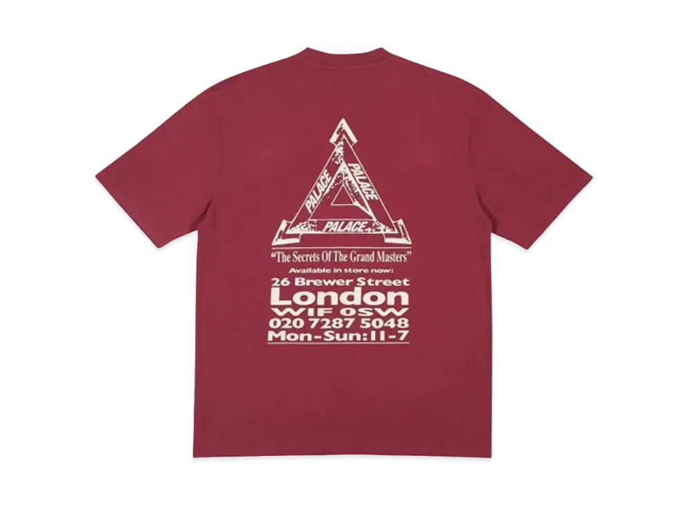 PALACE Grand Master T-Shirt "Red"
