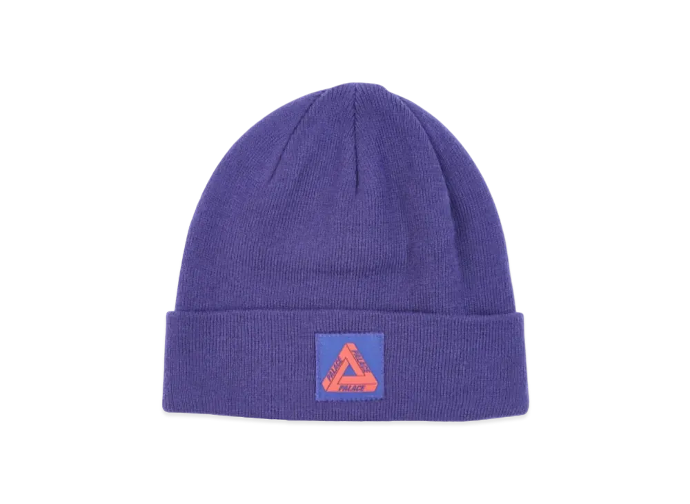 PALACE Triferg Patch Beanie "Purple"