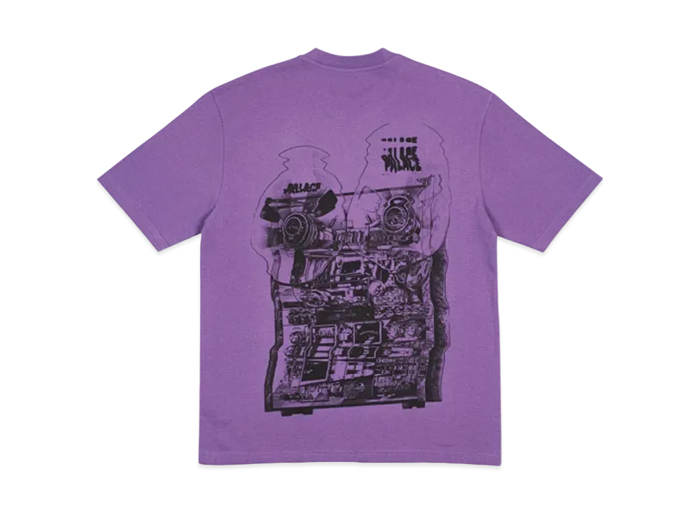 PALACE Tri-Wobble T-Shirt "Purple"