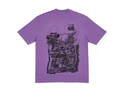 PALACE Tri-Wobble T-Shirt "Purple"