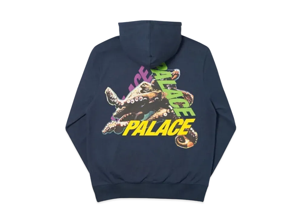 PALACE Octo Hood "Navy"