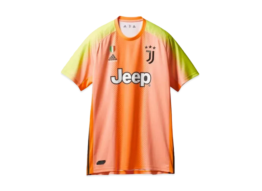 PALACE / adidas Juventus Authentic Buffon 77 Match Jersey "Orange"