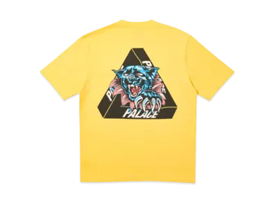 PALACE Ripped T-Shirt "Yellow"