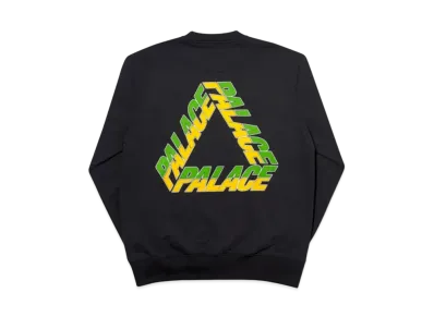 PALACE Split P3 Crew "Black"