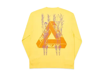PALACE Pair Of Hippys Longsleeve "Yellow"