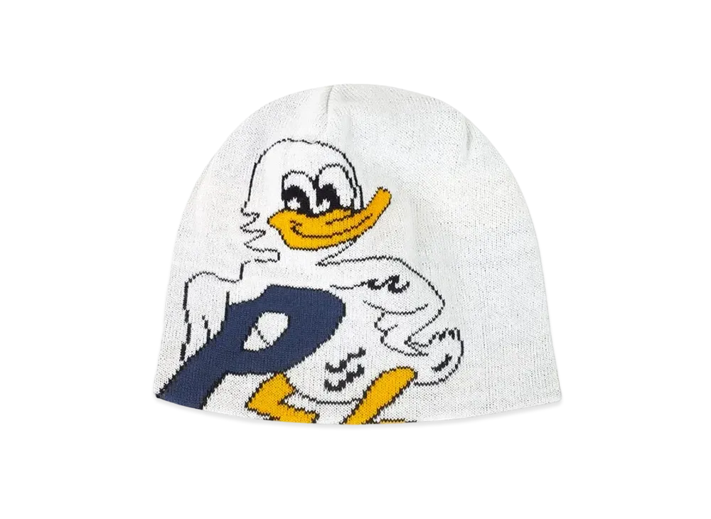PALACE Duck Out Beanie "White"