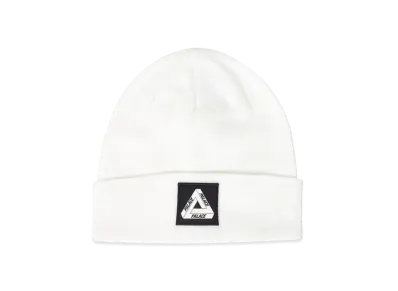 PALACE Patch Beanie "White"