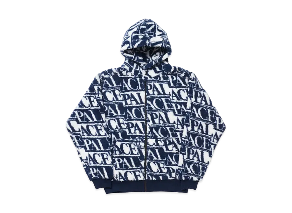 PALACE J-Ard Fleece Jacket "Navy"