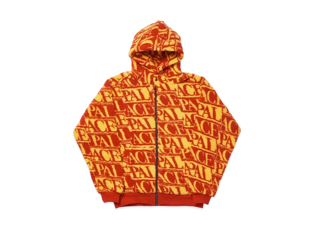 PALACE J-Ard Fleece Jacket "Red"