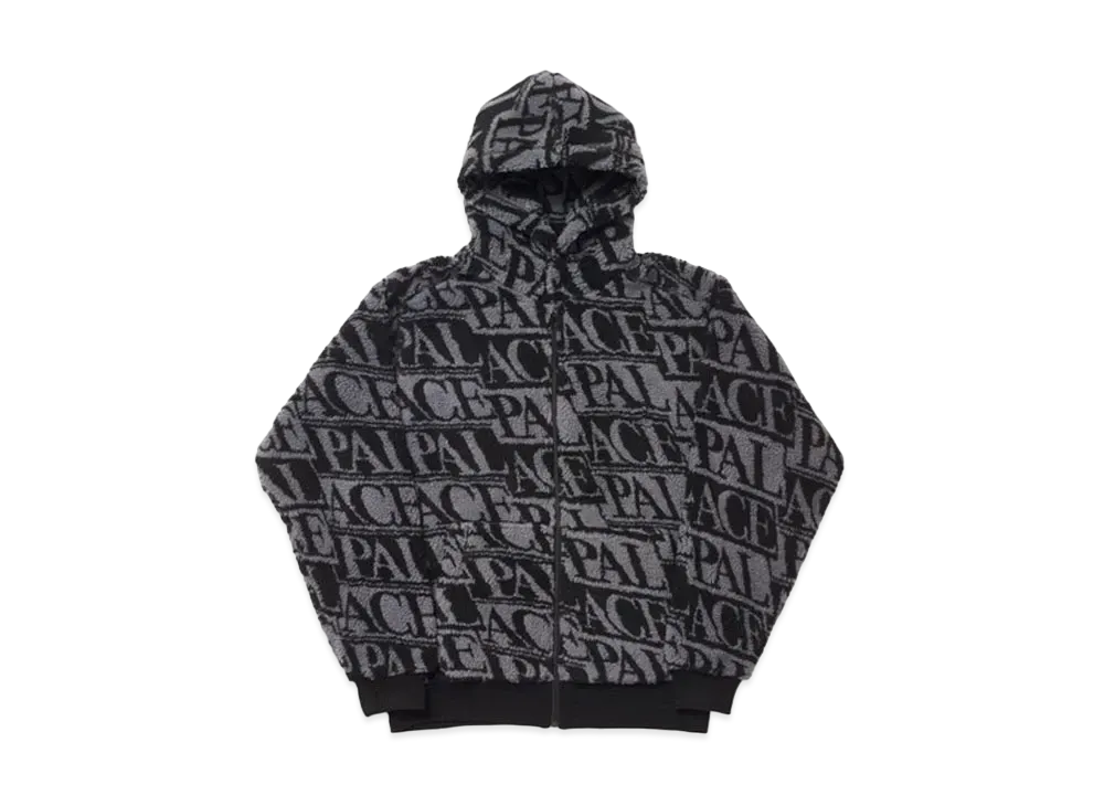 PALACE J-Ard Fleece Jacket "Black"
