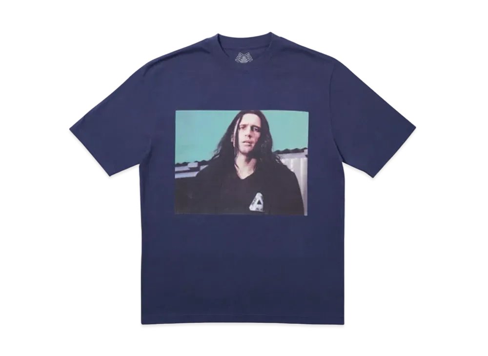 PALACE Wise Up T-Shirt "Navy"