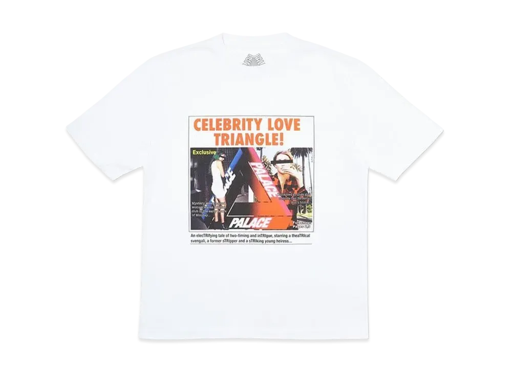 PALACE Love Triangle T-Shirt "White"